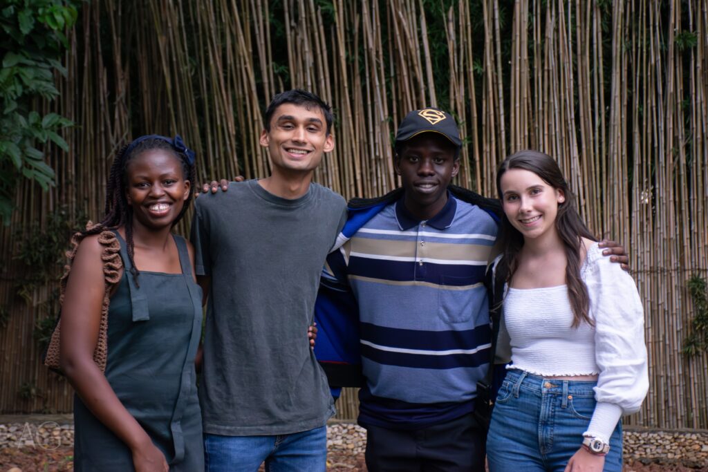 Che Innovations team on the ward